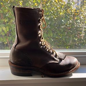 Wesco Packer Boots Men’s size 8 1/2 D Custom Color